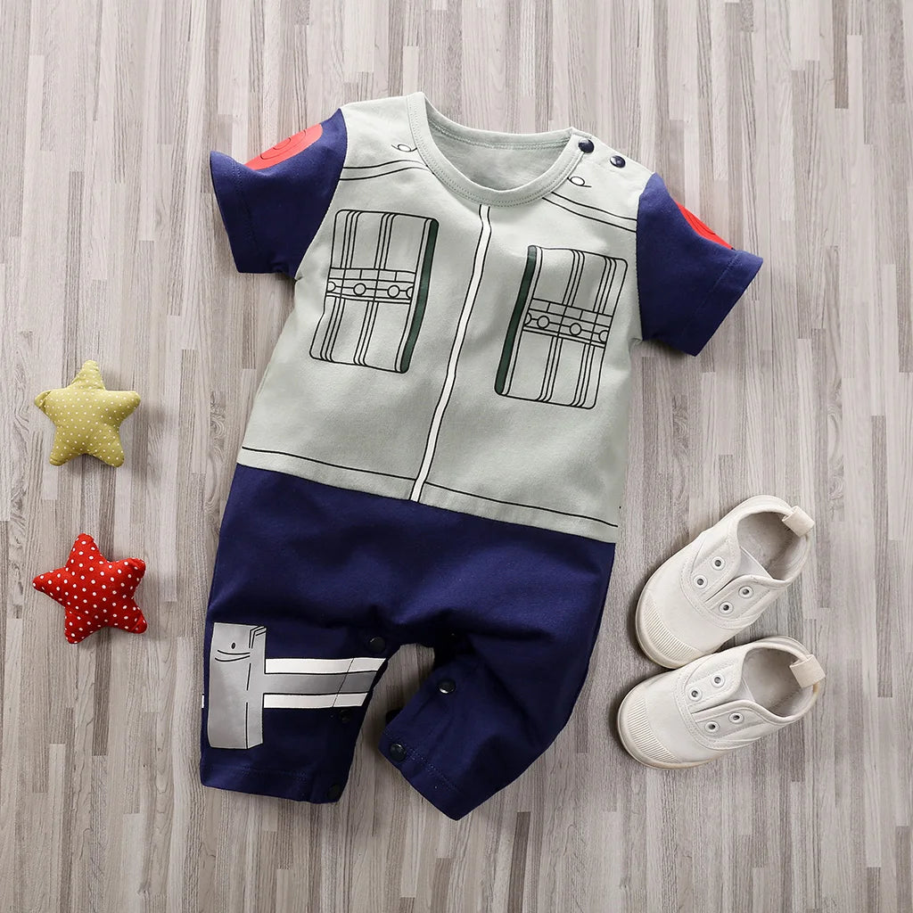 Toddler Anime Cosplay Dragon DBZ Costume Baby Boy Girl Romper Kid Demon Slayer Baby Clothes Newborn Onesie Jumpsuit 0-18 Months