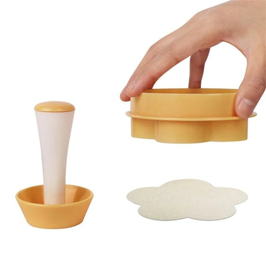 1pcs Tart Shells MoldPastry Dough Tamper Kit Kitchen Flower Round Cookie Cutter Set Cupcake Muffin Cake Mold Baking Tools