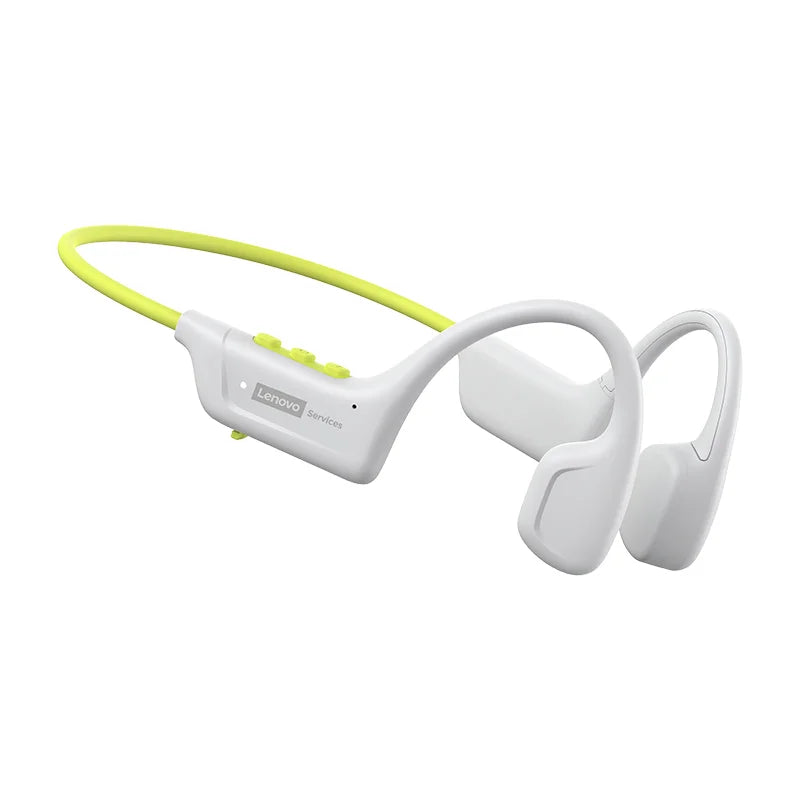 Genuine Lenovo S102 Bone Conduction Earphones Air Conduction Headphones BT V6.0 Wireless Sports HiFi Sound Waterproof Headsets