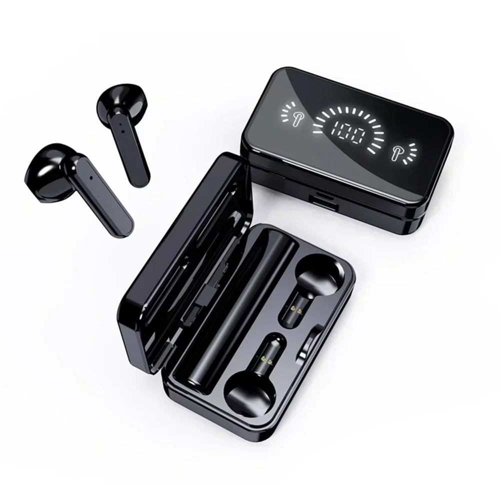 TWS Bluetooth-Compatible Earphones Stereo Sport Headset Wireless Headphone apply to smartphones