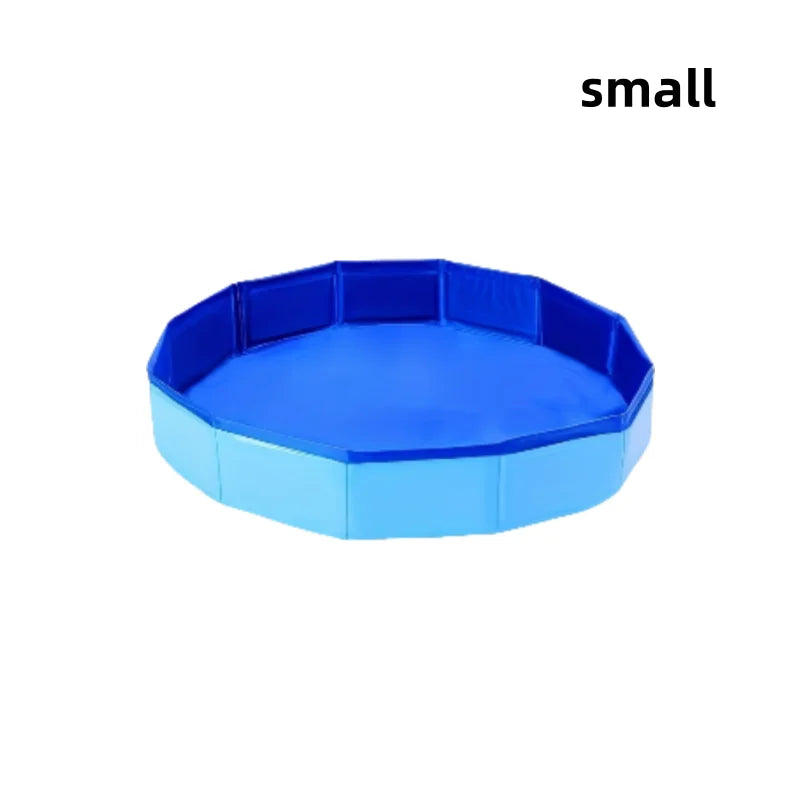 Portable PVC Foldable Foot Bath Suitable for Ground Level Pool Entrances, Ideal for Pool Foot Cleaning and Pool Accessories