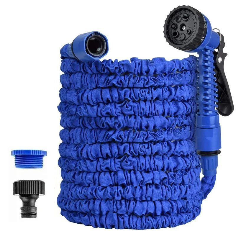 Expandable Magic Hose High-Pressure Car Wash Cleaning Water Gun Home Garden Watering Water Pipes Gardening Supplies 25FT-100FT