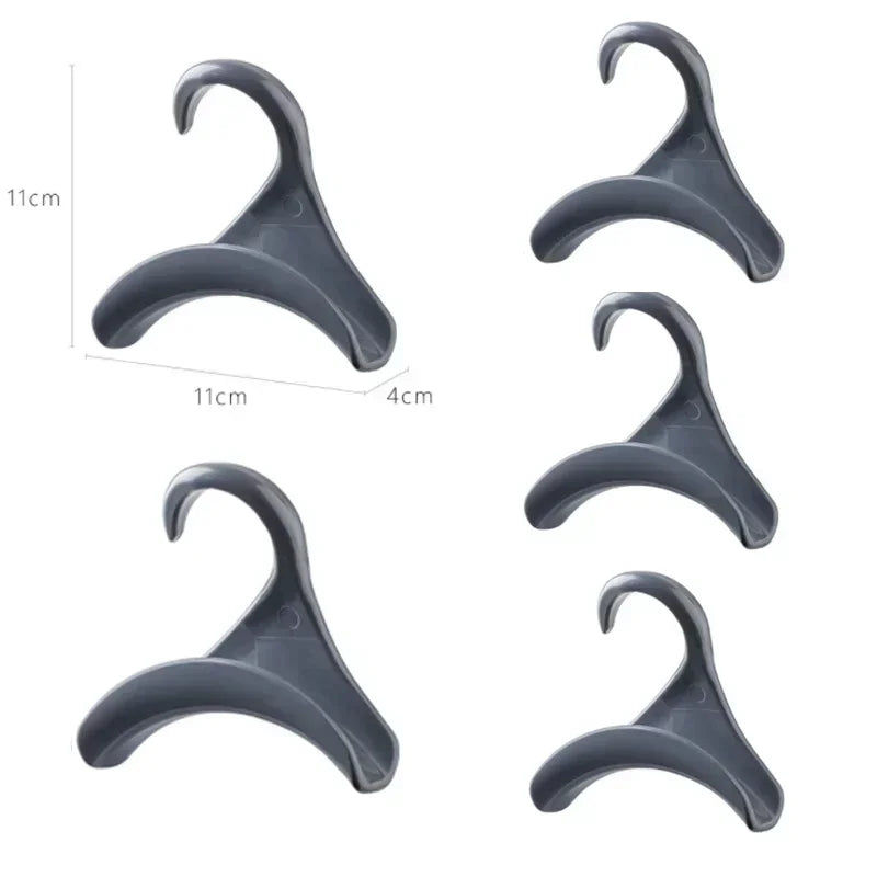 5pcs bag hanger hook Handbag hat scarf storage rack wardrobe backpack hook Handbag Holder Storage Rack Organization