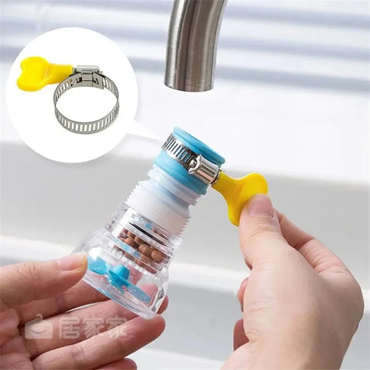 360 Kitchen Anti-Splashing Faucet Can Rotate Extend The Filter Home Universal Water Faucet Multifunction Wash Basin Shower Fauce