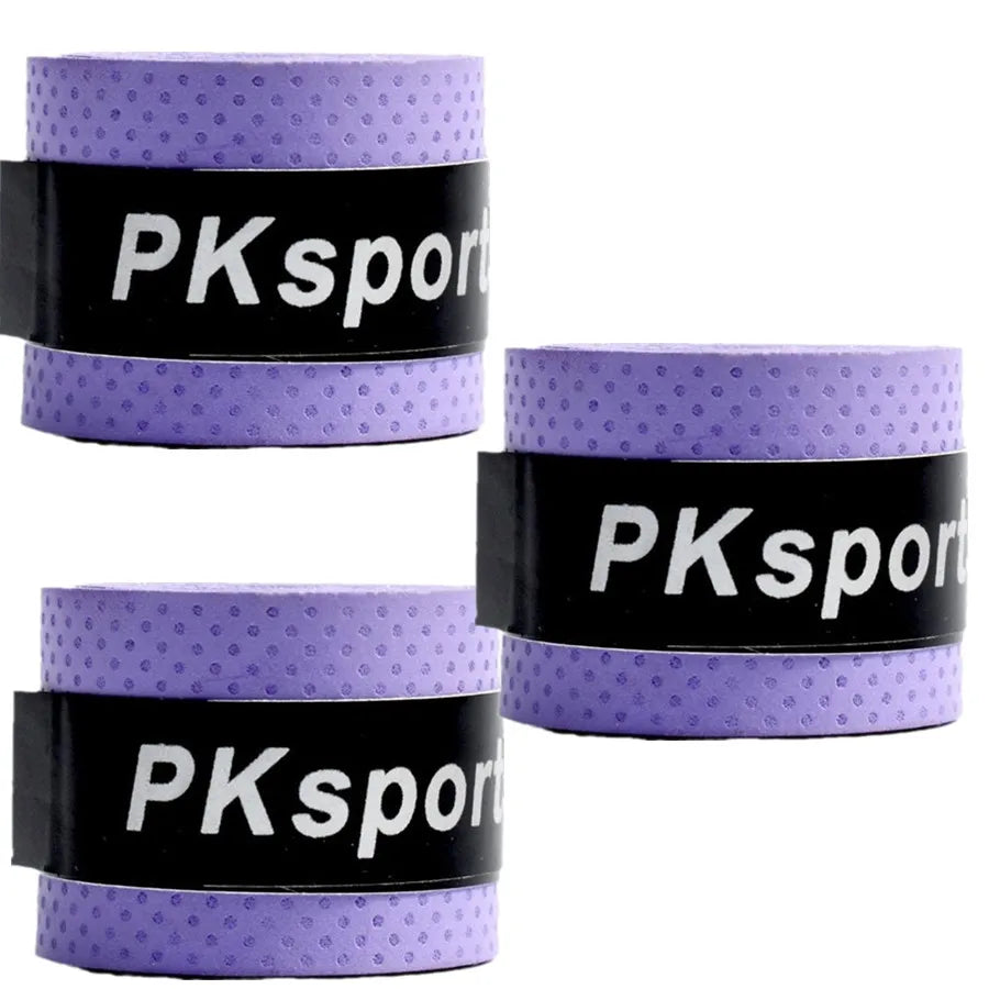 3PCS Tennis Racket Grip Tape PU Absorbent Tennis Racket Badminton Grip Tape Anti Slip Tennis Accessories