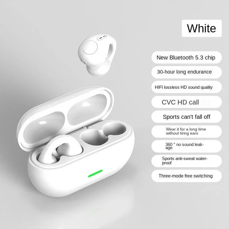 New Original T75 Bone Conduction Wireless Bluetooth 5.3 Headphones Sports Earphones HiFi Sound Quality Waterproof TWS Headset