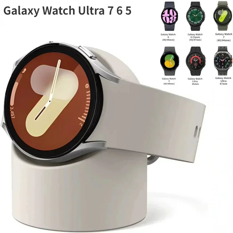 Hot Desktop Ornaments Silicone Watch Charging Stand 8/7 40/44mm Super 47mm Charging Stand Storage Stand Watch 6/8 Classic 47/43m