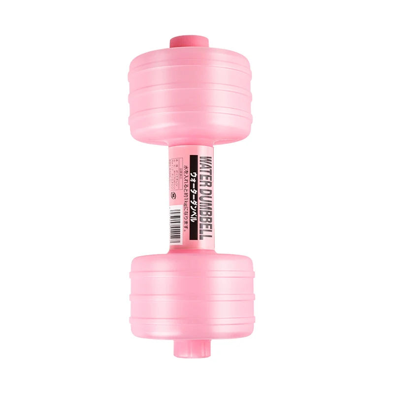 Water-filled Dumbbells Portable Dumbbell Sports Water Bottle for Arm Strength Training Home Gym Fitness