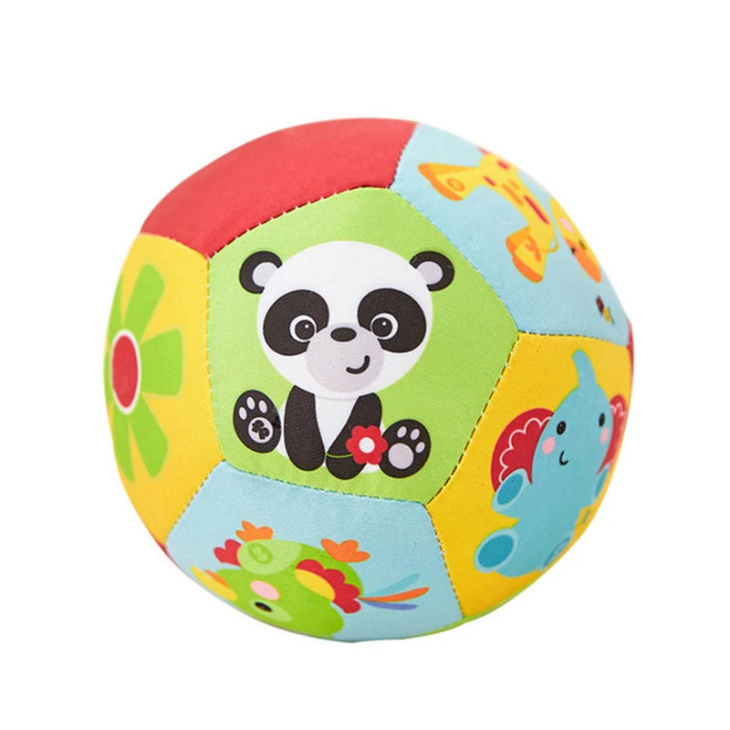 6PCS Cloth Building Blocks Baby Infant Soft Plush Doll Kids Sensory Educational Toys for Children Building Cube Construction Set