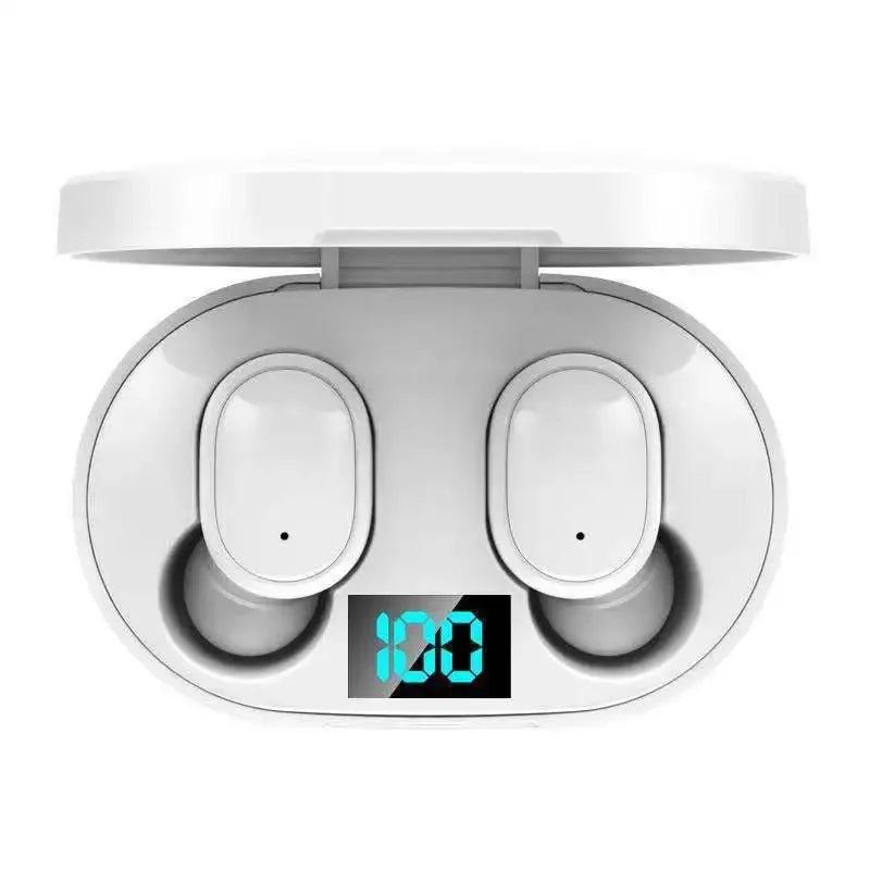 E6S TWS Wireless Headphones Sports Waterproof Bluetooth 5.0 Earphone Stereo Headset with Microphone for Iphone Xiaomi Vivo Oppo