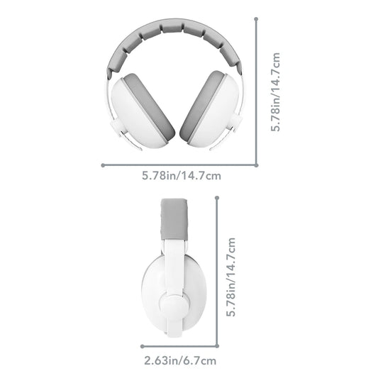1pc Baby Ear Protection Anti-Noise Earmuffs Headphones for Sleep & Travel Ear Protection with Stretchable Design