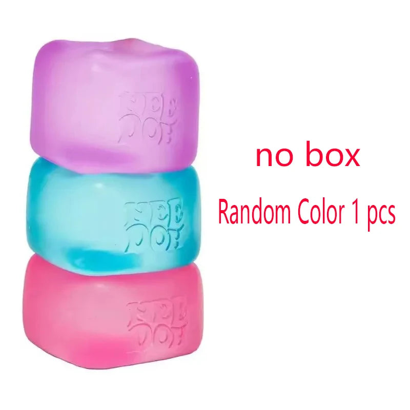 2026*Squishy Schylling Needoh Nice Cube Sensory Toy Anti-Stress Stress Relief Jigsaw Pressure Relief Souvenir for Kids 말랑이