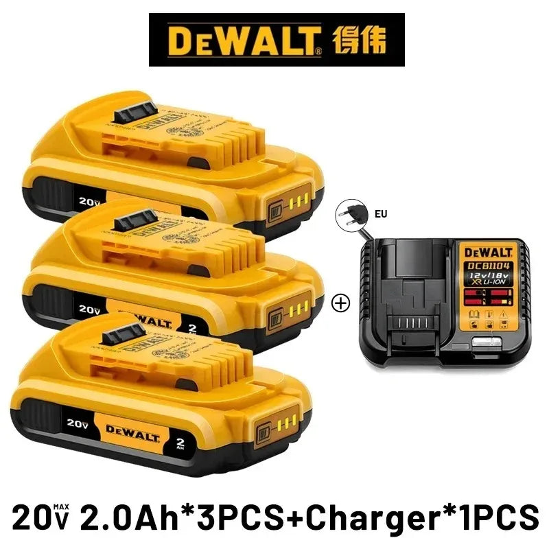 DeWALT Original Battery 20V/60V 6Ah 9Ah MAX FlexVolt for DCB606 DCB205 DCB206 DCB209 DCB182 Power Tool