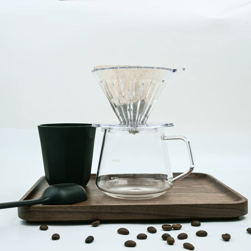 TIMEMORE PCTG Crystal Eye dripper coffee dripper pour over coffee maker Conical coffee filter cup hand drip reusable filters