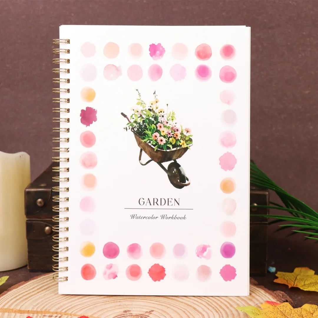 Beginner's Practice Book For Painting Watercolor Oil Painting Dyeing Album Comes Coloring Book Advanced Painting