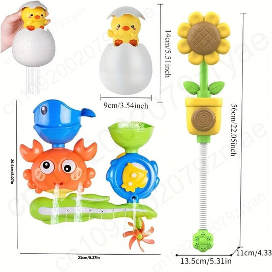 Interactive Suction Cup Bath Toy Set for Youngsters,Ideal for Youngsters and Schoolers, Perfect Gift for Halloween, Christmas
