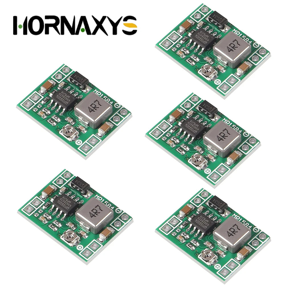5/10pcs MP1584EN Adjustable 3A DC-DC Converter Step Down Voltage Regulator Module Replace LM2596s MP1584 DC DC Buck Board