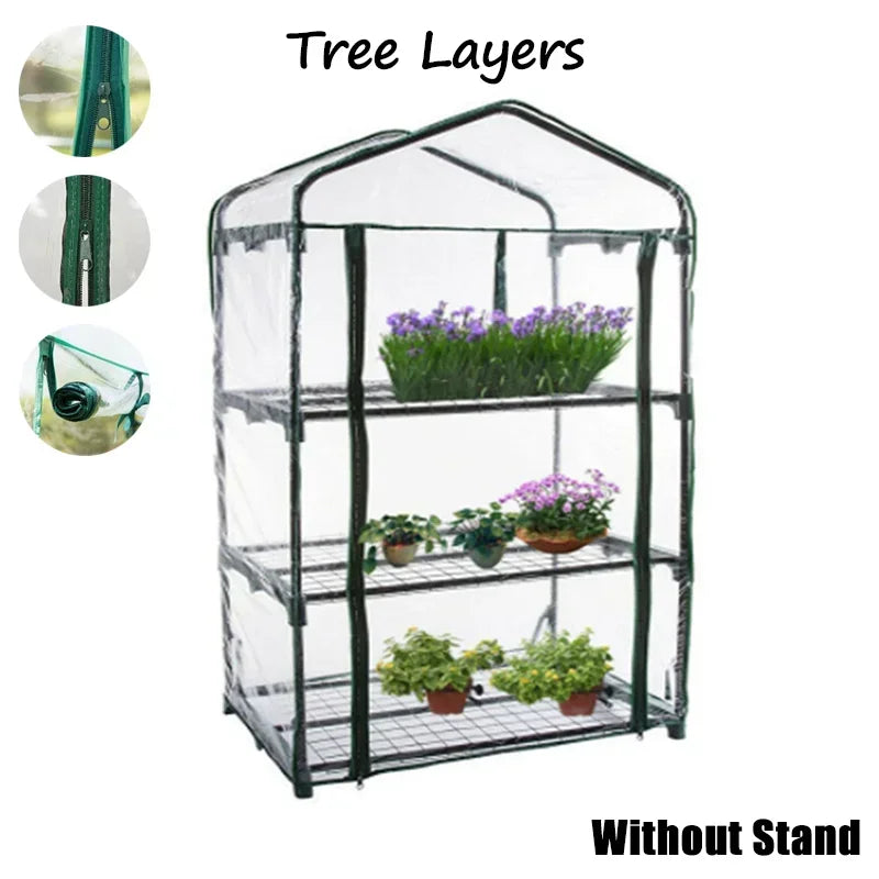 Adjustable Waterproof Plant Cover for Garden - Durable Multi-Layer Frost Protection Greenhouse Ideal for Vegetables And Flowers