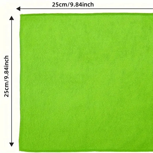 10/5/3pcs Microfiber Cleaning Cloth, Dishwashing Cloth Household Rag Kitchen Bathroom Cleaning Towel Durable Absorbent Towel