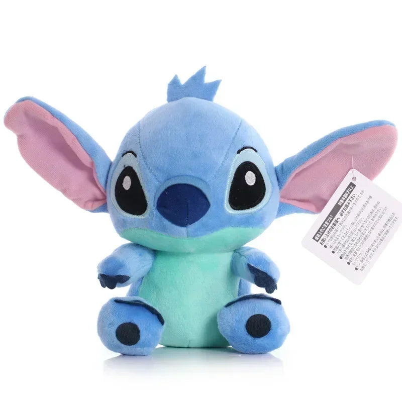 Cartoon Blue Pink Stitch Plush Dolls Anime Toys Lilo and Stitch Stich Plush Stuffed Toys Christmas Gifts for Kids