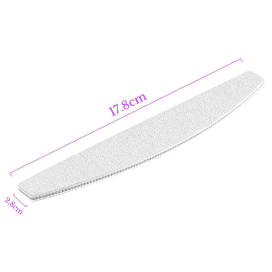 10x Nail Files Harbour Bridge 100/180 Grit Professional Manicure Pedicure