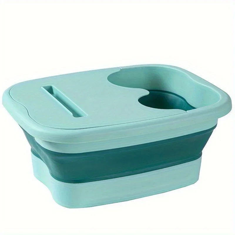 Foldable Footbath Massage Bucket Soaking Bucket Folding Basin Bucket Household Sauna Bathtub Pedicure Bathroom Suppliess
