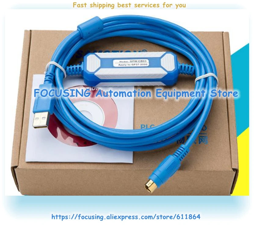 New GPW-CB03 Or GPW-CB02 Usb Programming Cable For GP HMI Touch Panel