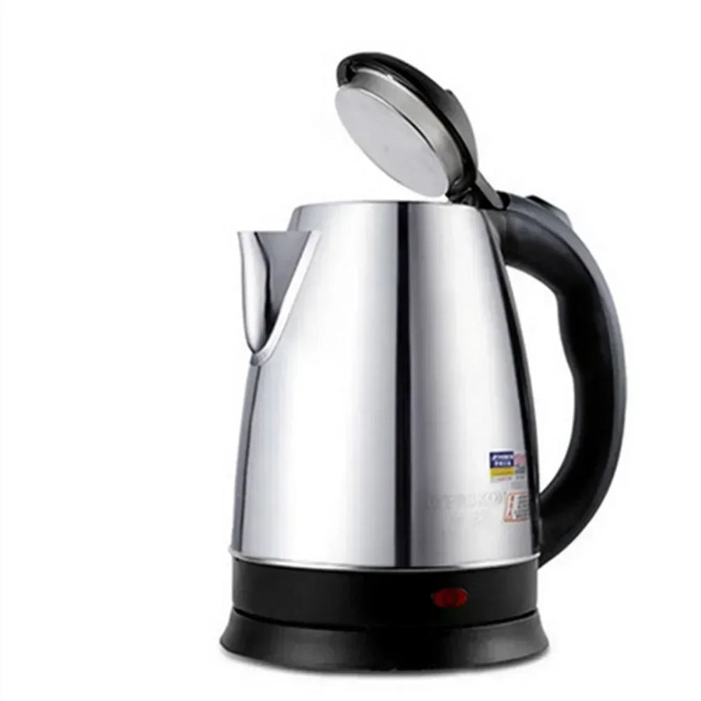 2L Food-grade Stainless Steel Electric Teapot Electric Kettle Hot Water Kettle Coffee Beverage Boiler Electric Water Heater