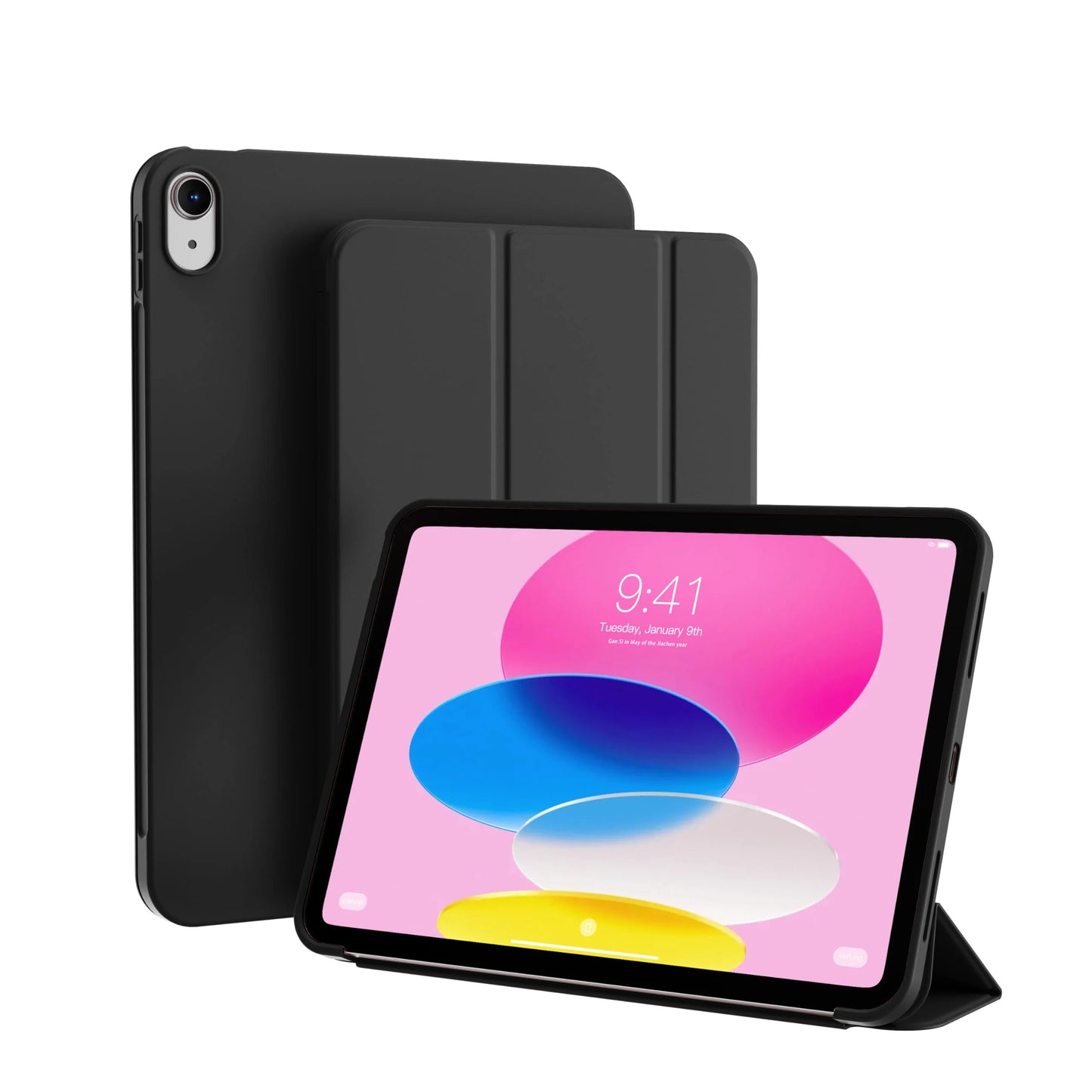 Case for iPad (A16) 11th Generation 11 Inch 2025/10th Generation 10.9 Inch 2022 Magnetic Flip Smart Cover Soft Silicone Shell