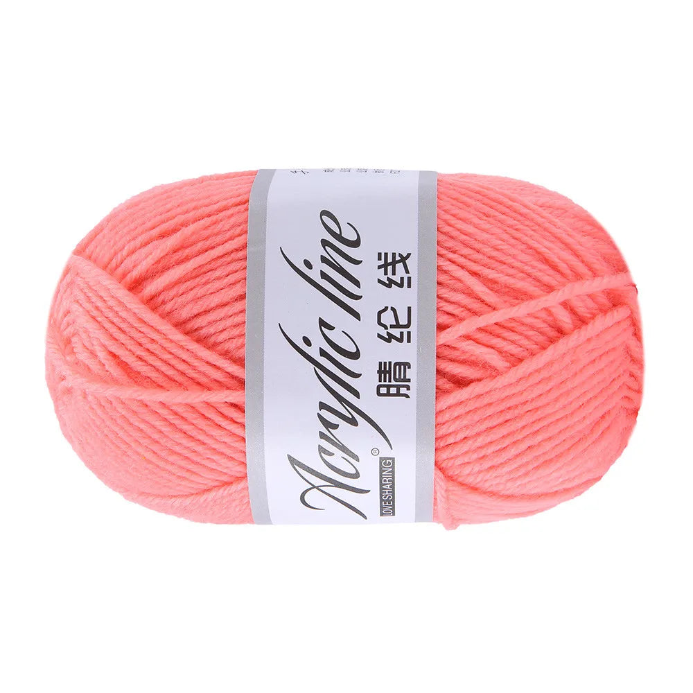 50g Chunky Wool Roving Scarf Knit Wool Yarn Thickness Warm Hat Household Children Scarf Hat Soft Thick Crochet Thread