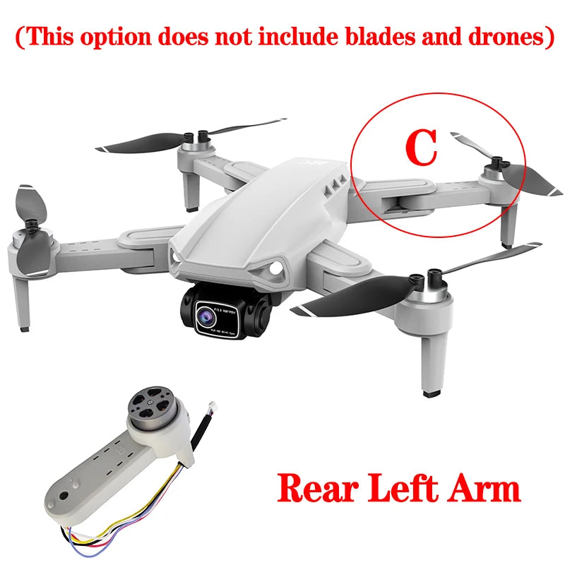 L900 Pro SE Mini Drone Original Propellers Spare Part for L900pro se Paddles Drone Arm Replacement Accessories