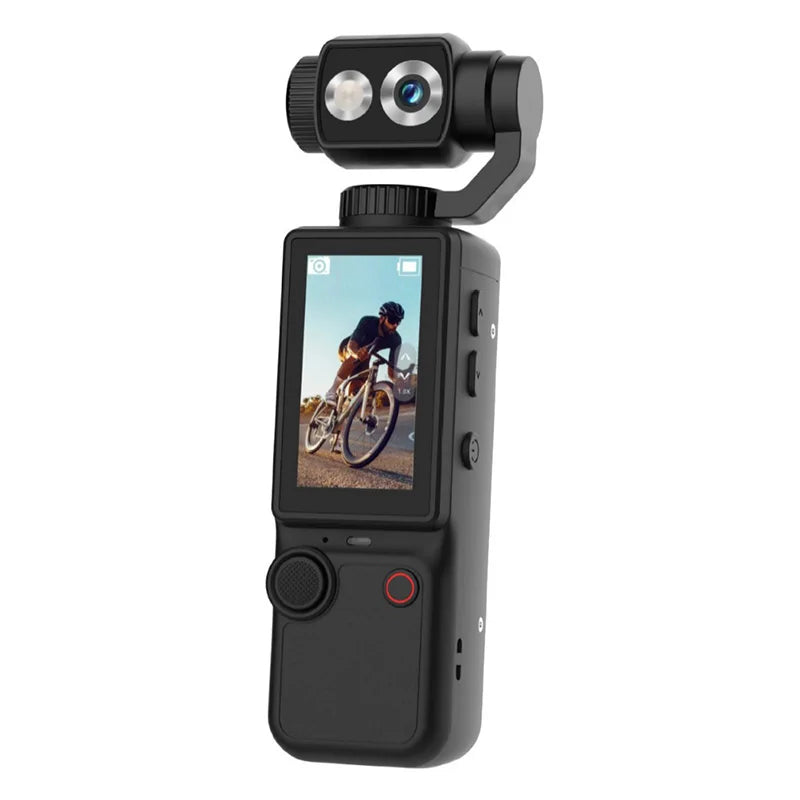 Lenovo 4K HD WiFi Sports Wearable Camera Autofocus High Pixel Long Battery Life Portable Pocket Cam For Motorcycle And Vlogging