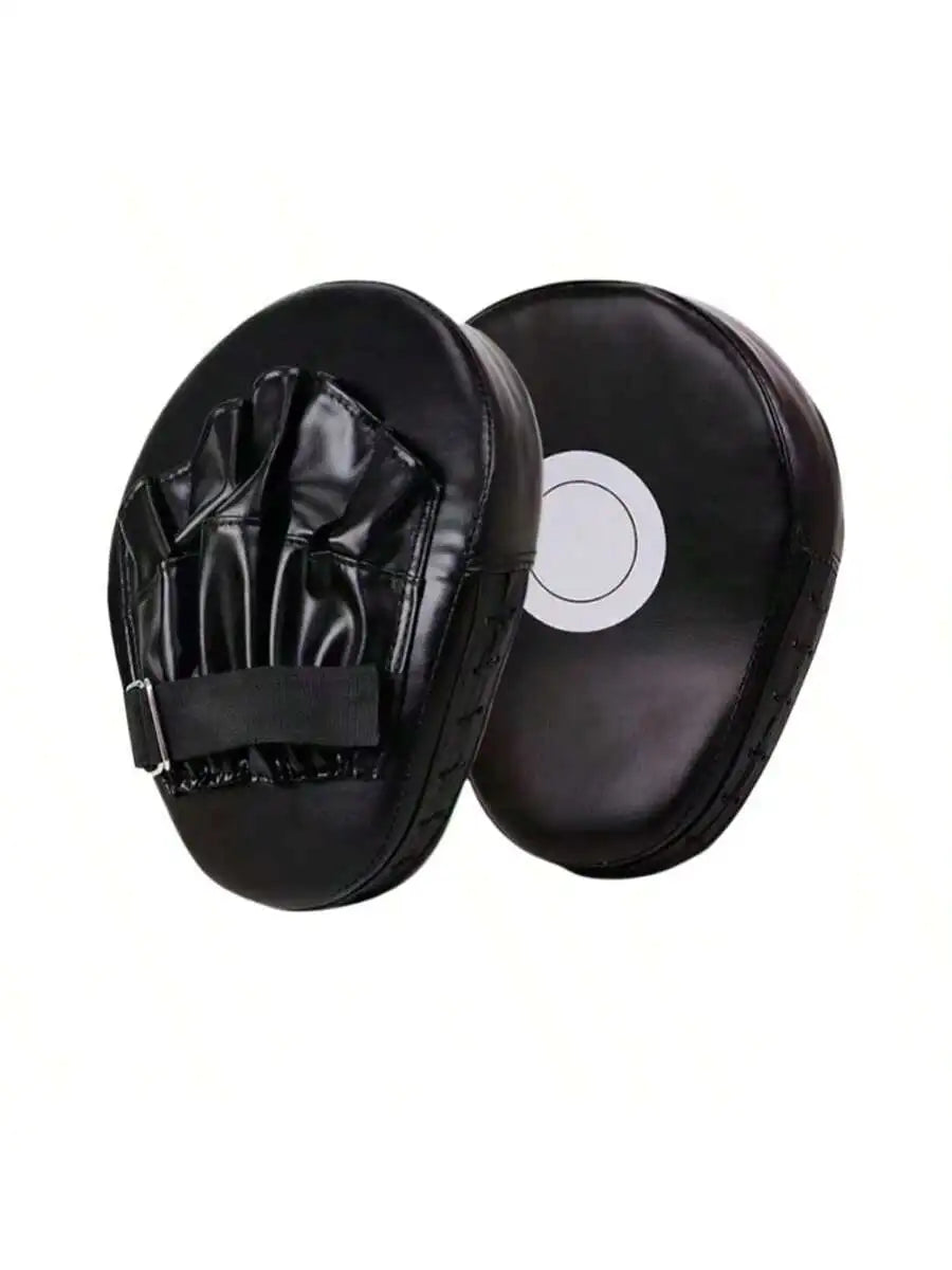 1Pc Professional Boxing Impact Pu Curved Hand Target - Shock Absorbing Training Hand Pad - Karate Boxing Mma Muay Thai or Fighting Sports Training Baffle