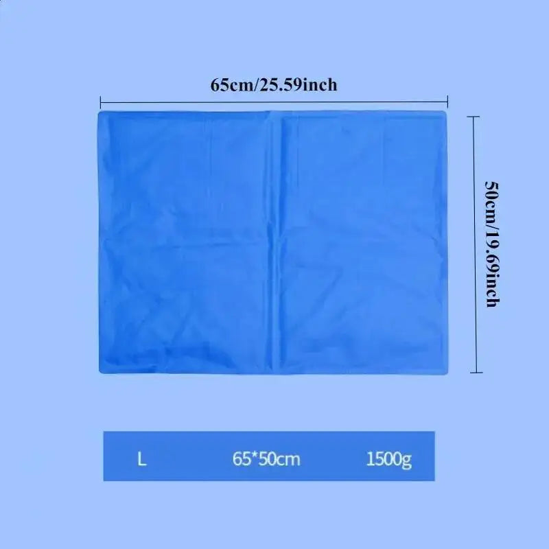 New Pet Ice Bed Mats Cushion Dogs Cats Summer Cooler Sleeping Pad Wear-resistant Heat Relief Cooling Sponge Gel Pet Supplies