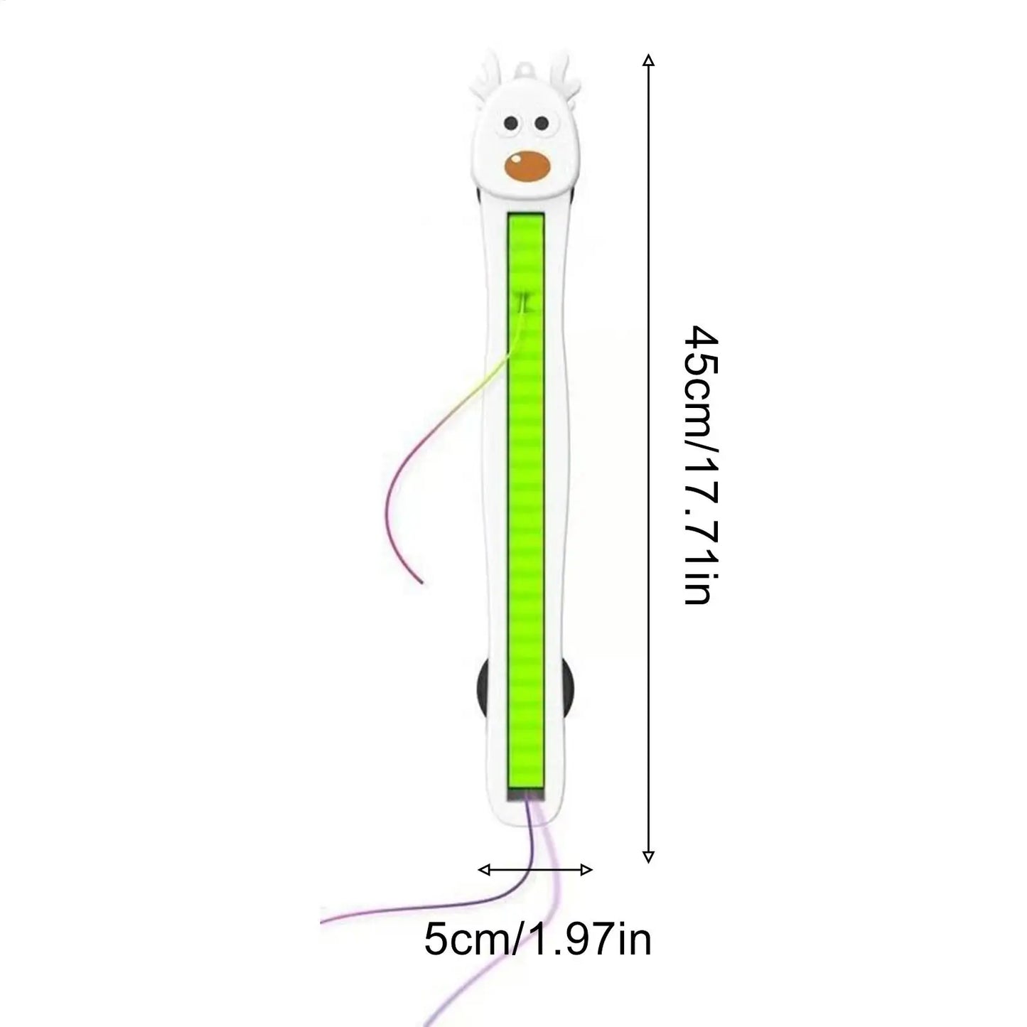 Electronic Cat Toys Wall Mounted Flying Rope Interactive Exercise Rechargeable Cat Enrichment Toys for Home Living Room Kitchen
