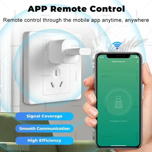 Mini ZigBee 3.0 Signal Repeater USB Signal Amplifier Extender For Gateway Smart Home Devices Automation Support Tuya Smart Life