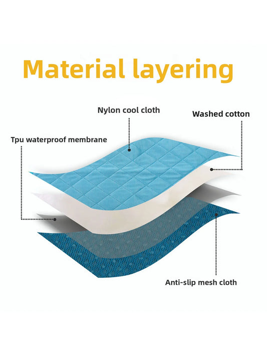 Summer pet ice pad dog bed | breathable mesh bed | cat and dog cooling pad, suitable for small and large pets,dog supplies.