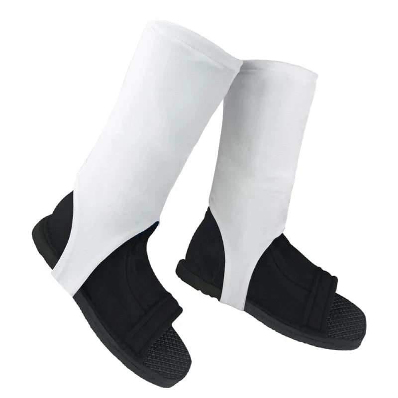 Japan Anime Cosplay Shoes Men Women Black Blue White Cotton Soft Sandals Boots Halloween Costume Christmas Party Shoes Footwear