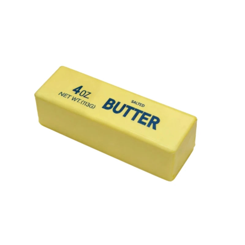 Butter Stick Squishy Fidget Toys Funny Squeeze Elastic Cheese Toy Unzip Slow Rise Squeeze Prank Children's Birthday Gift