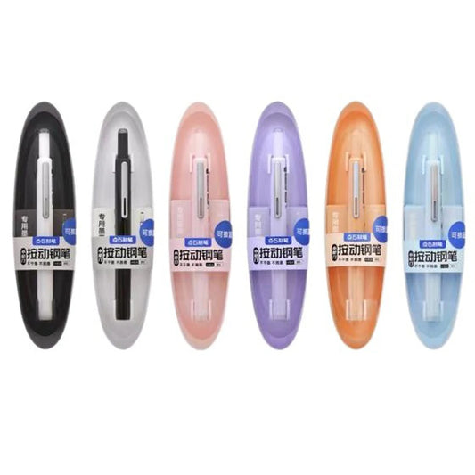 Retractable Fountain Pen Students Calligraphy Sketching Writing Ink Pen Have Refillable Ink Cartridges For Stud