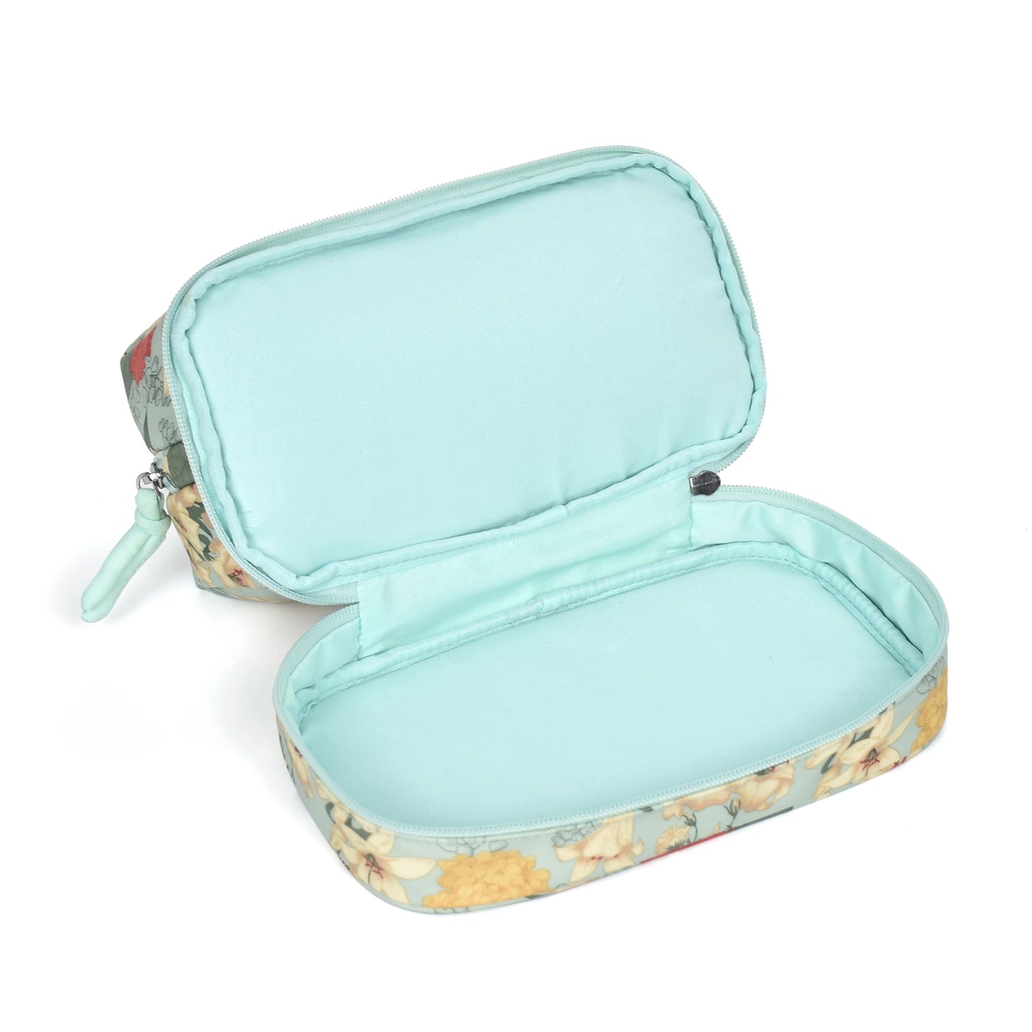 Floral Design Cosmetic Bag
