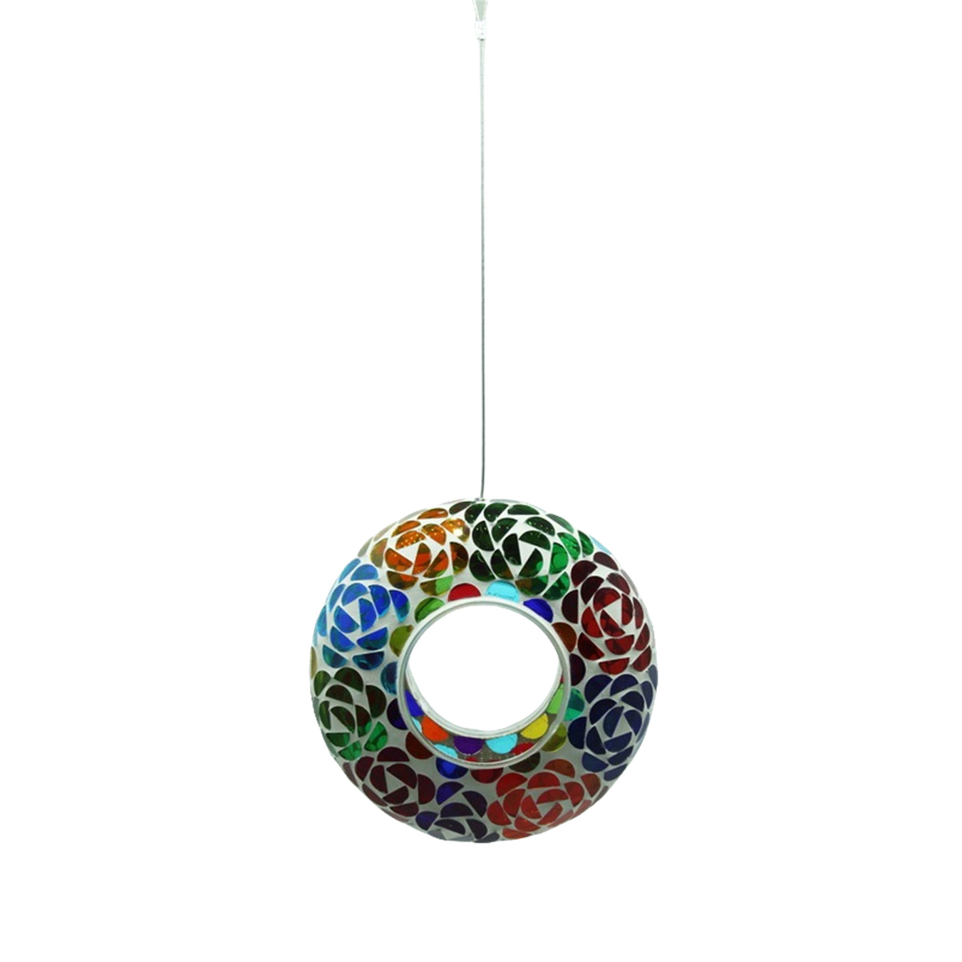 Hanging Mosaic Bird Feeder
