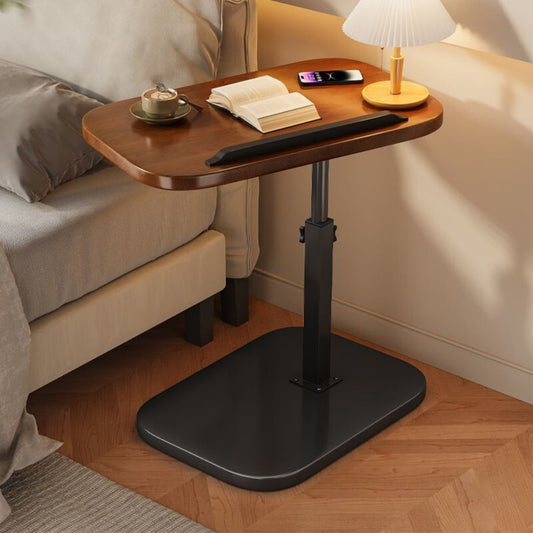 C-Shaped Flip Sofa Side End Table Coffee Laptop Table Living Room Bedroom