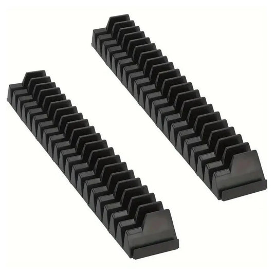 80PCS Magnetic Wrench Organizer Widget Portable Tool Storage Shelf Black