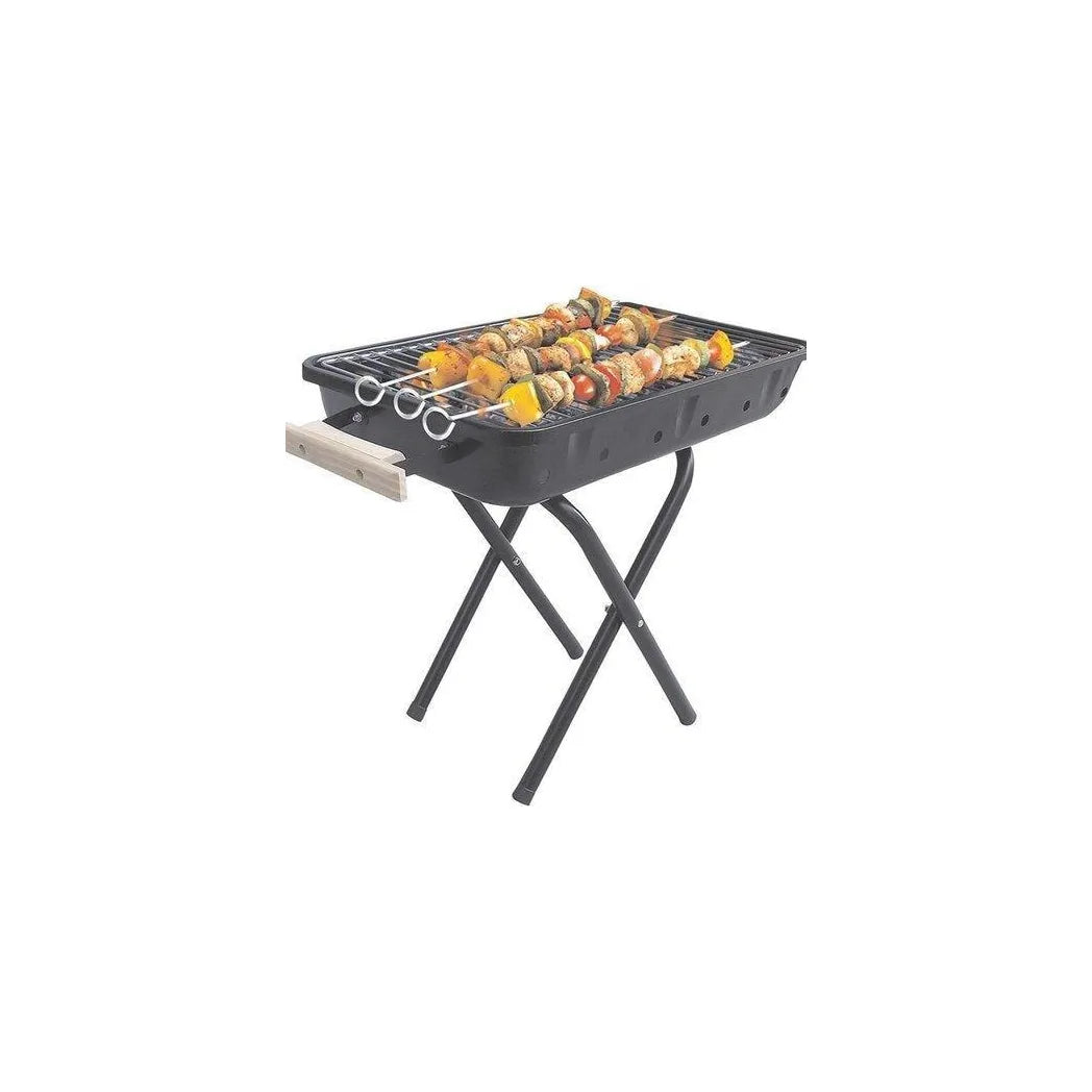 Small Bbq With Metal Stand