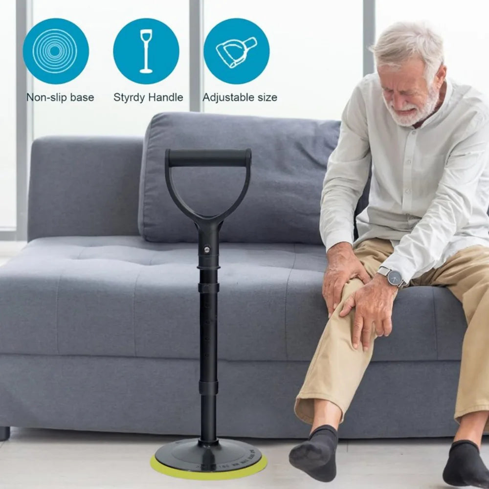 Mobility Aids Tool Adjustable Standing Assist Devices with Base for Seniors UK