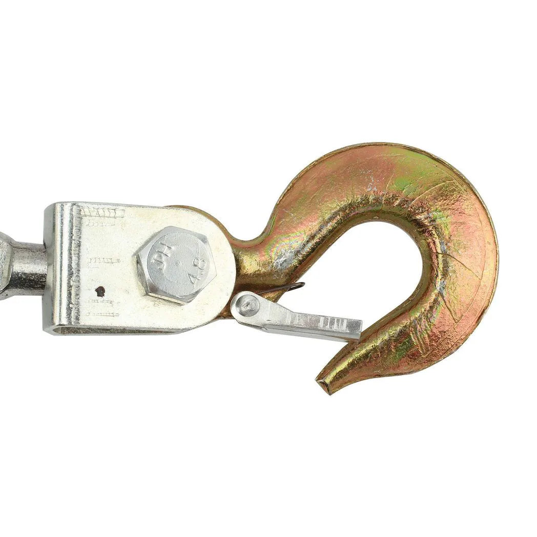 4 Ton Dual Gear Power Puller Heavy Duty 2 Hook Cable Puller Hand Winch Turfer