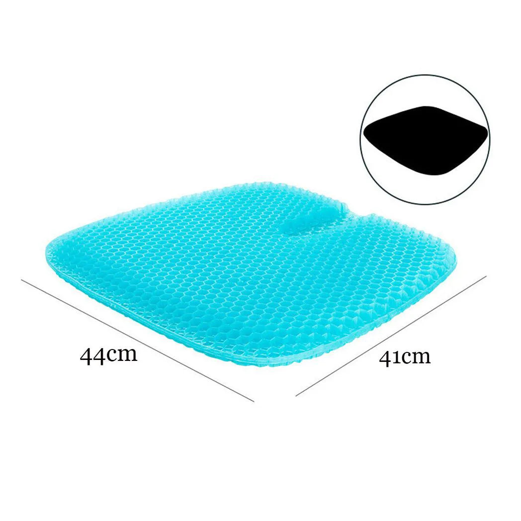 Cooling Honeycomb Breathable Gel Seat Cushion Double Thick Egg Sitting Pad Mat