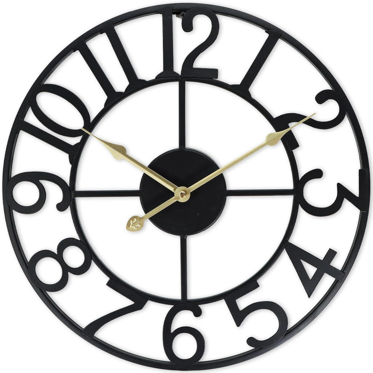 47CM NUMBERS METAL CLOCK