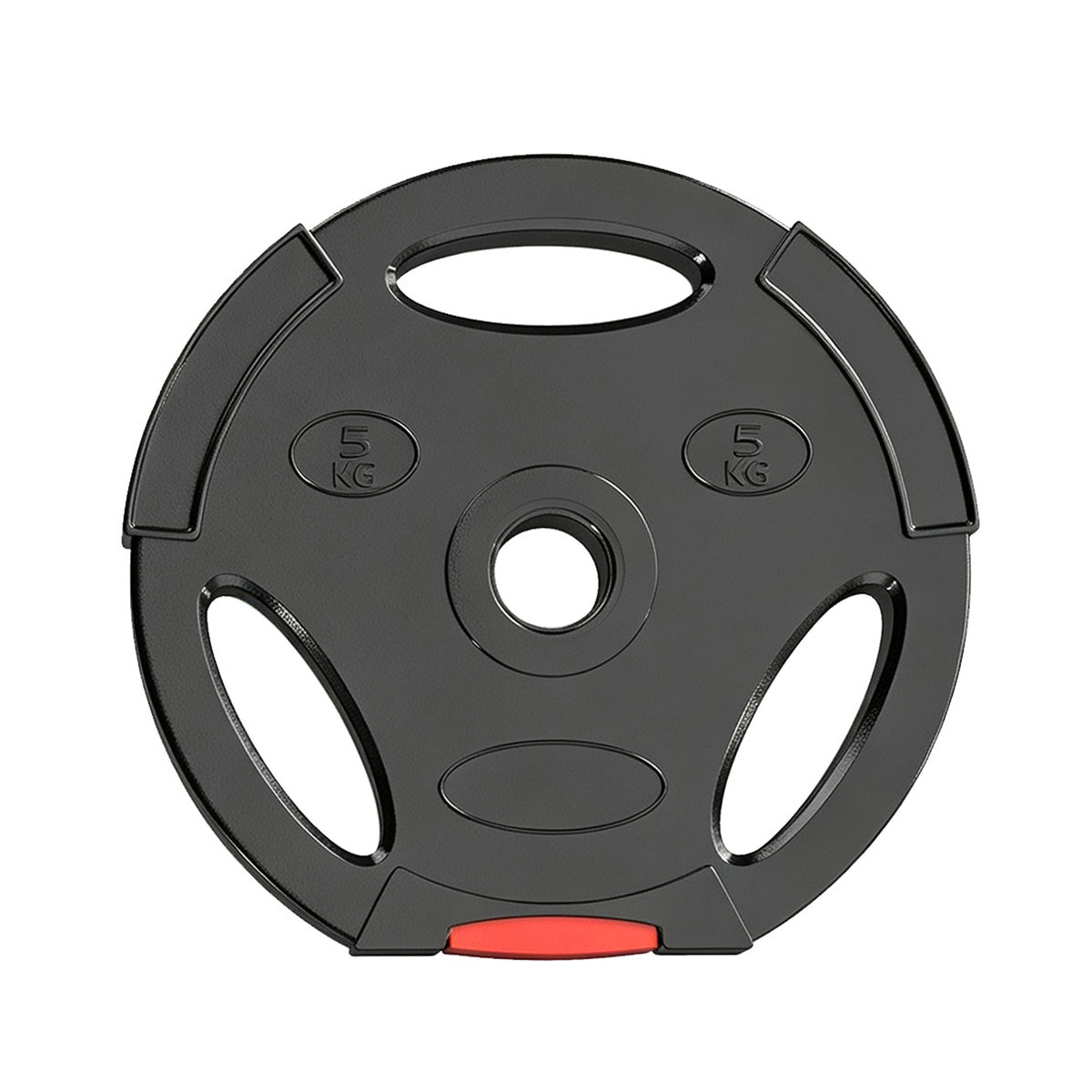 SPORTNOW Weight Plates Set, with Two 7.5kg and Two 5kg weights, Black